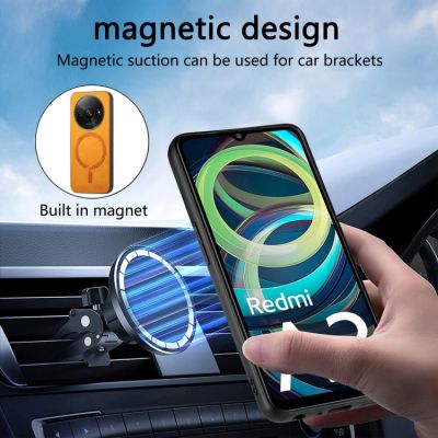 Кейс Magsafe за Xiaomi Redmi A3 - черен