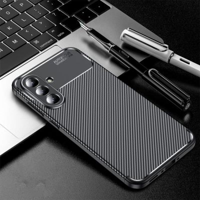 Силиконов Кейс CARBON за Samsung Galaxy A37 5G - черен