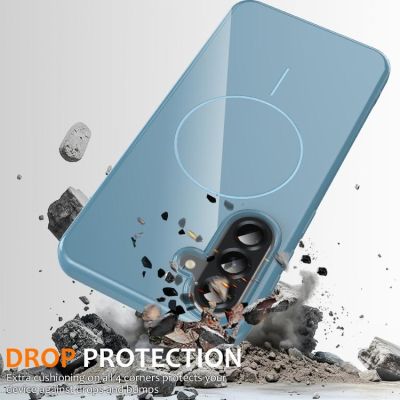 Кейс Glossy за Samsung Galaxy A55 5G - син