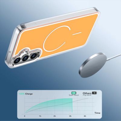Силиконов Кейс Bright  за Samsung Galaxy S26 Ultra - оранжев
