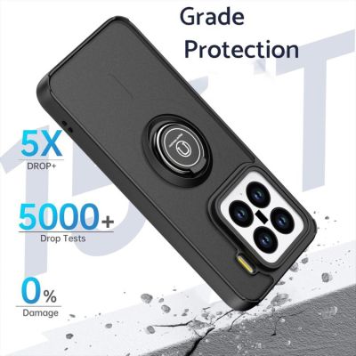 Силиконов Кейс Ring за Xiaomi 15 5G - черен