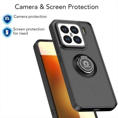 Силиконов Кейс Ring за Xiaomi 15 5G - черен