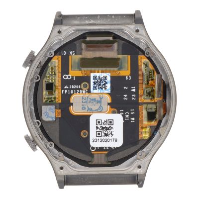 LCD Дисплей за Huawei Watch GT 2 Pro 46mm, сива рамка 