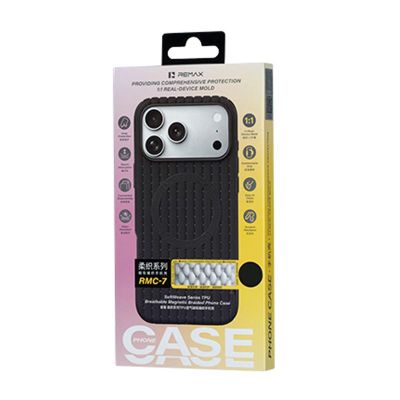 Кейс REMAX RMC-7 за iPhone 17 Pro / 18 Pro - Black